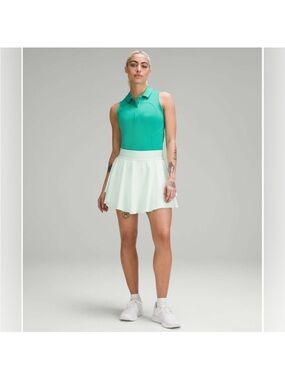 Lululemon Court Rival High-Rise Skirt *Long in Mint Moment Size 8